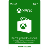 Karta Przedpłacona XBOX LIVE 100 XONE