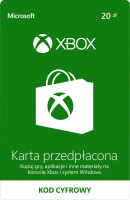 Karta Przedpłacona XBOX LIVE 20 XONE