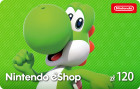 Kod doładowujący Nintendo eShop Card 120 NS