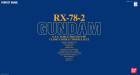 PG 1/60 GUNDAM RX-78-2 Hobby