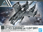 30MM 1/144 EA VEHICLE ATTACK SUBMARINE [LIGHT GRAY] Hobby