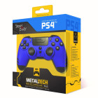 Kontroler bezprzewodowy MetalTech niebieski PS4