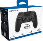 VX-4 Kontroler przewodowy czarny PS4