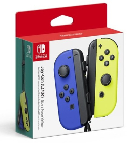 Komplet kontrolerów Joy-Con Prawy Lewy Blue/Neon Yellow