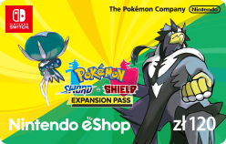 Przepustka na Rozszerzenia Pokémon Sword i Pokémon Shield Expansion Pass