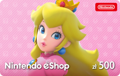Kod doładowujący Nintendo eShop Card 500
