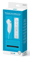 Zestaw Kontroler Remote Plus biały i Nunchuk Controller biały Wii U