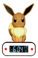 POKEMON EVEE budzik z lampką Hobby