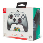 Pad przewodowy Super Mario Silver NS