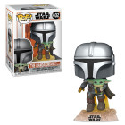 Star Wars The Mandalorian POP! Mando Flying w/ Jet Pack 9 cm nr 402 Hobby