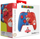 PDP Pad przewodowy FACEOFF Delux+ Audio MARIO NS