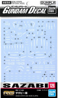 GUNDAM DECAL 126 RG 1/144 SAZABI Hobby