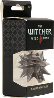 Wiedźmin 3 Dziki Gon Wiedźmiński medalion ze świecącymi oczami Hobby