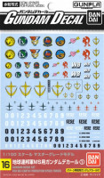 GUNDAM DECAL 16 MS (EARTH FEDERATION SPACE FORCE) Hobby