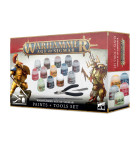 Warhammer Age Of Sigmar Paints + Tools Set Hobby