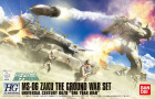 HGUC 1/144 MS-06 ZAKU THE GROUND WAR SET Hobby