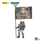 Warhammer 40k Action Figure 1/18 Astra Militarum Tempestus Scions Command Squad 55th Kappic Eagles Banner Bearer 12 cm Hobby