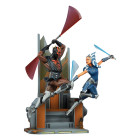 Star Wars: The Clone Wars Diorama Ahsoka Tano vs Darth Maul 51 cm Hobby