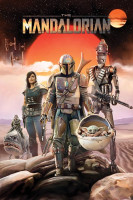 Star Wars: The Mandalorian Poster Pack Group 61 x 91 cm (5) Hobby