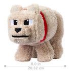 A Minecraft Movie Plush Figure Dennis the Wolf 20 cm Hobby