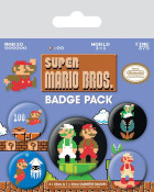 Super Mario Bros. Pin-Back Hobby