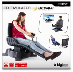 GYROXUS 3D - bezprzewodowy żyroskopowy fotel