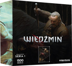 Puzzle Bohaterowie Wiedźmina Seria 1 Vesemir