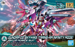 HGBD 1/144 GUNDAM 00 SKY HW(S TRANS-AM INF MODE)