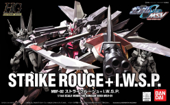 HG 1/144 STRIKE ROUGE + I.W.S.P.