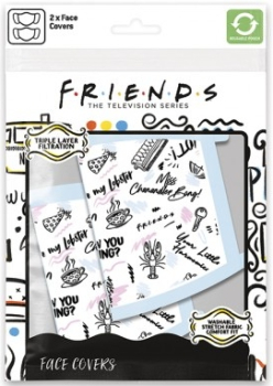 Friends maseczka ochronna 2-pak Phrases