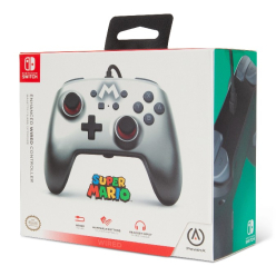 Pad przewodowy Super Mario Silver