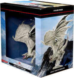 D&D Icons of the Realms Premium Miniature pre-painted Adult White Dragon