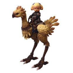 Final Fantasy XI Bring Arts figurki Shantotto i Chocobo 8 - 18 cm