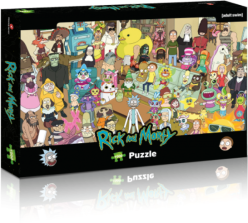 Puzzle Rick and Morty 1000 elementów