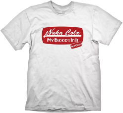 Koszulka Fallout Nuka Cola Ice Cold Biała roz. XL