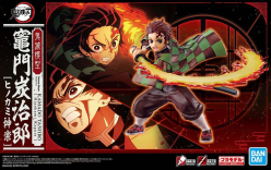 MODEL KIT DEMON SLAYER KAMADO TANJIRO HINOKAMI KAGURA