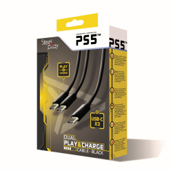 Kabel dual Play&Charge czarny