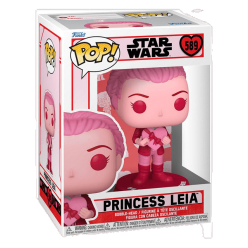 Star Wars Valentines POP! Star Wars Vinyl Figure Leia 9 cm nr. 589