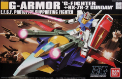 HGUC 1/144 G-ARMOR 'G FIGHTER + RX-78-2 GUNDAM