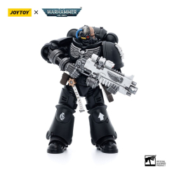 Warhammer 40k Action Figure 1/18 Iron Hands Intercessors Brother Gravak 12 cm