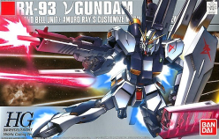 HGUC 1/144 RX-93 NU GUNDAM METALLIC COATING VER.