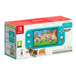 Konsola Nintendo Switch Lite Turquoise + Animal Crossing NH