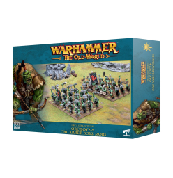 Warhammer The Old World Orcs and Goblins Orc Arrer Boyz Mobz