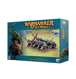 Warhammer The Old World Orcs and Goblins Orc Boar Boyz Mob