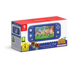 Konsola Nintendo Switch Lite Blue + Animal Crossing NH
