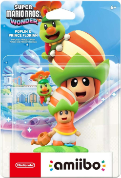 Amiibo Super Mario BW Poplin & Prince Florian