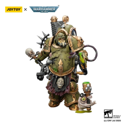 Warhammer 40,000 Death Guard Foul Blight spawn with Plague Sprayer 12 cm