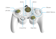 PDP SWITCH Pad przewodowy Fight Pad Pro SUPER SMASH BROS - ZELDA