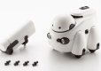 Maruttoys Plastic Model Kit 1/12 Tamotu (White Version) 8 cm