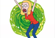 Karty do gry WADDINGTONS NO. 1 Rick & Morty
